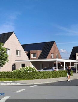 Energieeffiziente Neubau-Doppelhaushälfte in Stadtflur - Nordhorn