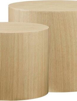 SalesFever Couchtisch Couchtisch: Stilvoller Mittelpunkt (2-St), mit Holzfurnier