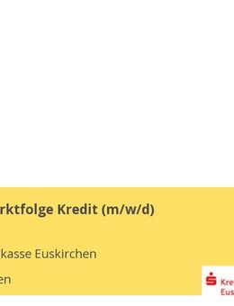 Trainee Marktfolge Kredit (m/w/d) - Euskirchen