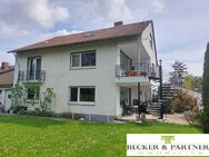 ***Top 3 Familienhaus***, vermietet, schöner Garten, massiv gebaut, unterkellert, 2 Garagen, Stellplätze am Haus... - Grünstadt