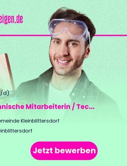 Technische Mitarbeiterin / Technischer Mitarbeiter (m/w/d) für Hochbau im Bereich Bauen, Wohnen, Umwelt - Kleinblittersdorf