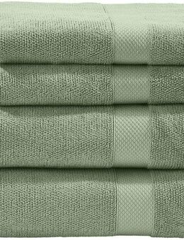 done.® Handtuch Set Deluxe, Zwirnfrottee (Set, 4-St), Hotelqualität aus hochwertigem Zwirnfrottier