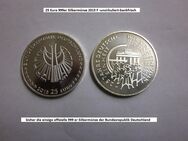 25 Euro 2015 F -.999 Silber- 25 Jahre Deutsche Einheit -Bankfrisch- - Mahlberg