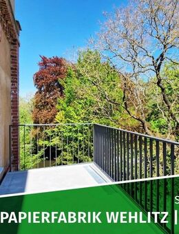 ERSTBEZUG sanierte Papierfabrik | Wohntraum am Wasser mit 2 Balkonen, 2 Bädern, Stellplatz u.v.m. - Schkeuditz