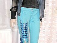 Slim, Jeans Unique, türkis, Neu Gr.36 - Worms