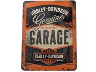 Tolles Harley-Davidson Blechschild Garage Biker Motorrad - Hamburg