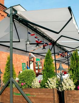 Freistehende Markise Breite:900 cm / Ausfall:2x 350 cm NEU - ab Werk! - Freiburg (Breisgau)