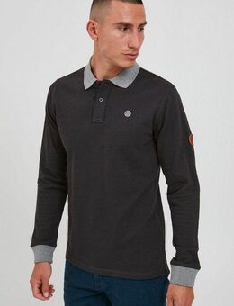 Blend Langarm-Poloshirt BHRalle Longsleeve mit verlängerter Rückenpartie