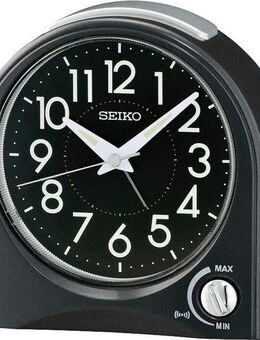 Seiko Quarzwecker Wecker, Reisewecker, Piepalarm,Schlafzimmer, Geschenkidee,Leuchtzeiger