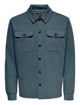 ONLY & SONS Langarmhemd ONSNEWKODYL OVERSHIRT SWEAT NOOS