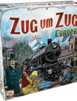 Asmodee Spiel Zug um Zug Europa, Familienspiel