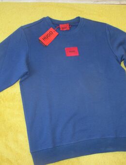 NEU mit ETIKETT * Herren oder Damen * Unisex * Sweat Shirt * Sweater * Pullover "HUGO BOSS" Original * Gr. 46-48/ S- M * tinten- marine- blau * - Riedlingen