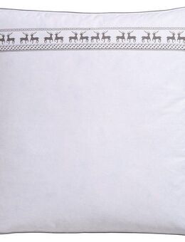 Älgdröm Federkopfkissen Sorsele Kopfkissen in 40x80 cm und 80x80 cm, Füllung: 90% Federn & 10% Daunen, Bezug: Baumwolle, Bauchschläfer, Rückenschläfer, Seitenschläfer, Kissen, Made in Germany