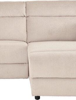 OTTO home Ecksofa JENNA, L-Form, 209cm, manuelle u. elektrische Funktion, mit USB A/C, Liegefunktion 105°-150°, Federkern, Cord. Unser Tiefpreis