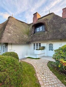 KAMPEN: Absolut ruhige Lage auf der Wattseite - Hausteil mit Kamin und Süd-Terrasse - Kampen (Sylt)