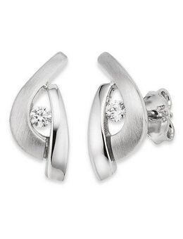 Bruno Banani Paar Ohrstecker Schmuck Geschenk Silber 925 Ohrschmuck Ohrringe, mit Zirkonia (synth)
