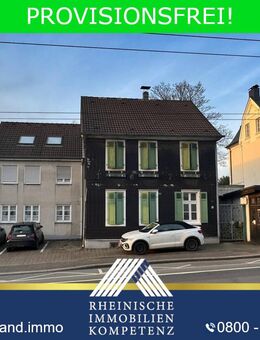 PROVISIONSFREIES IMMOBILIEN-ENSEMBLE: MEHRFAMILIENHAUS, EINFAMILIENHAUS & GEWERBE in OHLIGS! - Solingen (Klingenstadt)