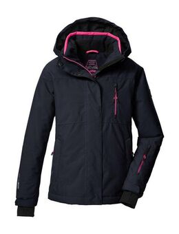 Killtec Skijacke KSW 205 GRLS SKI JCKT Wasserdichte, atmungsaktive Ski-Jacke mit verstellbarer Kapuze