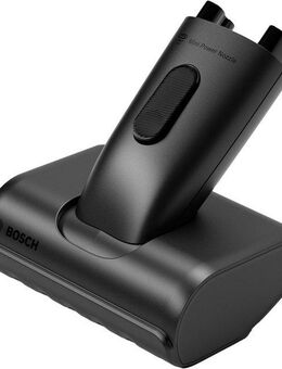 BOSCH Mini-Turbobürste Mini-Turbo-Düse BHZUNGMP, für schwer erreichbare Stellen und Polster, Zubehör für Bosch Akkustaubsauger Unlimited Serie 10, (Packung), ideal zur Fahrzeug-Innenreinigung, Original-Zubehör, schwarz