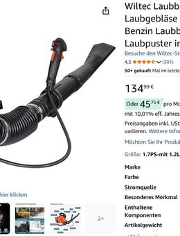 Laubbläser-Wiltec - Recklinghausen