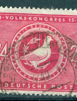 Sowjetische Zone gestempelt Nr. 232 wie auf dem Bild zu sehen. - Porta Westfalica Zentrum