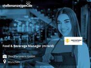 Food & Beverage Manager (m/w/d) - München