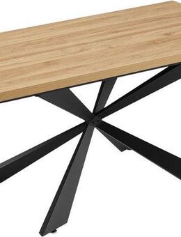 Home affaire Esstisch Cusey, Melaminbeschichtung mit naturgetreuer Holzmaserung, verschiedene Maße