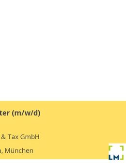 Steuerberater (m/w/d) - München