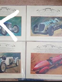 Alte Oldtimer Aral Sammelbilder ca. 60/70 Jahre. Preis pro Bild - Kassel Brasselsberg