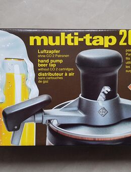 multi-tap 2000 Luftzapfer ohne CO2 Patronen Bierzapfgerät für 5-Liter-Partyfässer - Hamburg Wandsbek