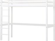 Hoppekids Hochbett ECO Dream 90x200 Massiv, umbaubar zum Einzelbett