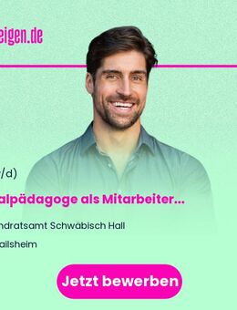 Sozialpädagoge als Mitarbeiter im Fachdienst Eingliederungshilfe in Teilzeit (m/w/d) - Crailsheim