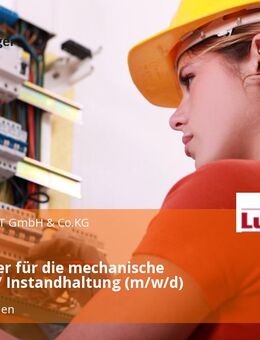 Mitarbeiter für die mechanische Montage / Instandhaltung (m/w/d) - Engelskirchen