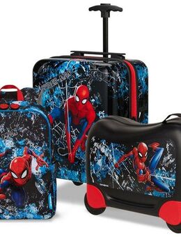 Samsonite Kinderkoffer DAYDREAM MARVEL, Spiderman Mystery, 4 Rollen, Kinder-Reisegepäck Kindertrolley