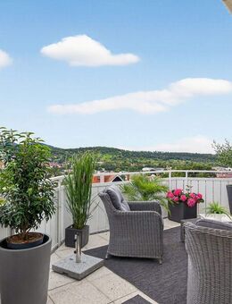 Exklusive 4-Zimmer-Wohnung in Premiumlage am Kelterberg mit Garage & Ausblick - 3D Rundgang - Gernsbach