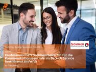 Kaufmännische*r Sachbearbeiter*in für die Kommunikationszentrale im Bereich Service Innendienst (m/w/d) - Friedberg