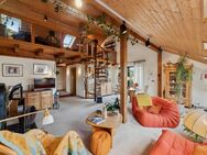 Maisonette-Whg. mit Galerie, Kamin und Westbalkon / Kauf mit unbefristetem Nießbrauch / bei Erlangen - Erlangen