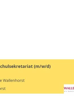 Fachkraft Schulsekretariat (m/w/d) - Wallenhorst