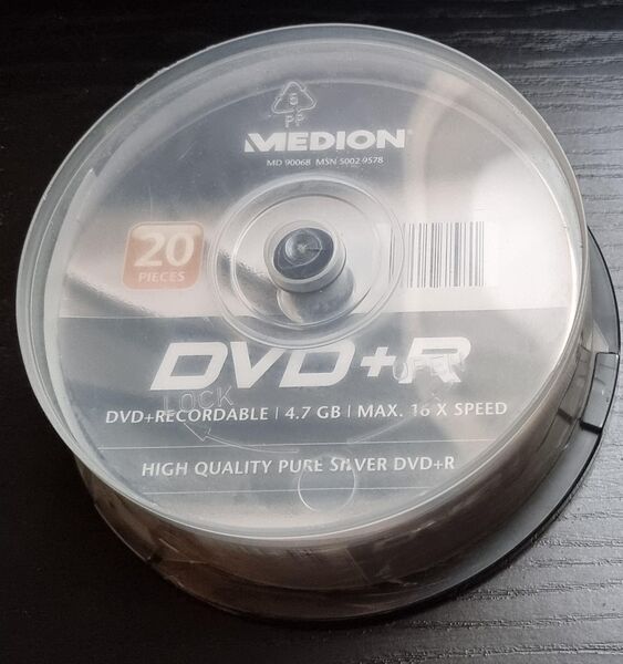 Medion DVD+R 4,7 GB CD Rohlinge 20 Stück OVP " NEU " - Verden (Aller)