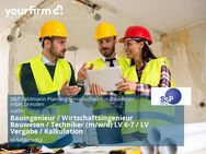 Bauingenieur / Wirtschaftsingenieur Bauwesen / Techniker (m/w/d) LV 6-7 / LV Vergabe / Kalkulation - Schkeuditz
