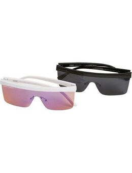 URBAN CLASSICS Sonnenbrille Urban Classics Unisex Sunglasses Rhodos 2-Pack
