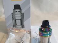 OBS Engine Nano Single RTA. RAINBOW. PREIS: FP: 22€..Verdampfer, RTA, Selbstwickler, Tank für E-Zigarette, Mod Box, Vape. - Bühlertal
