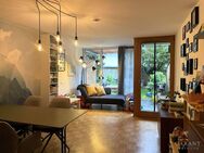 Wohnen wie im eigenen Haus - stilvolle 3 1/2 Zimmer-Wohnung mit Garten und Balkon in zentraler Lage - Miesbach
