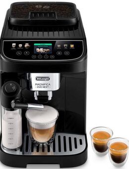 De'Longhi Kaffeevollautomat Magnifica Evo Next ECAM310.60.B - Barista-Genuss per Touch, schwarz, MyLatteFunktion, 3 Benutzerprofile, LatteCrema Milchsystem, 10 Rezepte