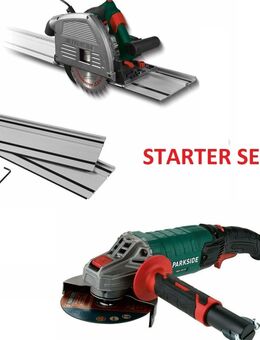 Starter Set PARKSIDE® Tauchsäge mit Schiene PTSS 1200 & PARKSIDE® Winkelschleifer PWS 125 - Wuppertal