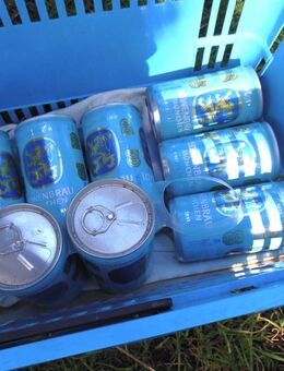 8 volle Bierdosen LÖWENBRÄU 1982 - - Allgäu - TOM - München Maxvorstadt