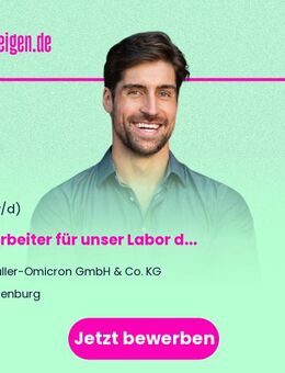 Mitarbeiter(in) (m/w/d) für unser Labor der Qualitätssicherung - Dillenburg