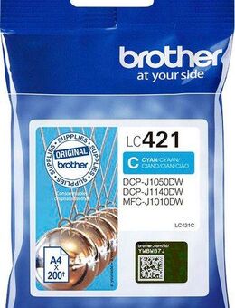 Brother LC-421C Tintenpatrone (1-tlg)