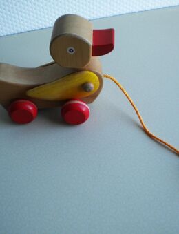 Holz-Nachzieh-Ente,Alt - Linnich