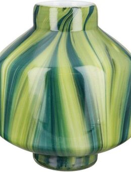 GILDE Tischvase Verdo, Höhe ca. 22 cm (1 St), dekorative Vase aus Glas, Blumenvase